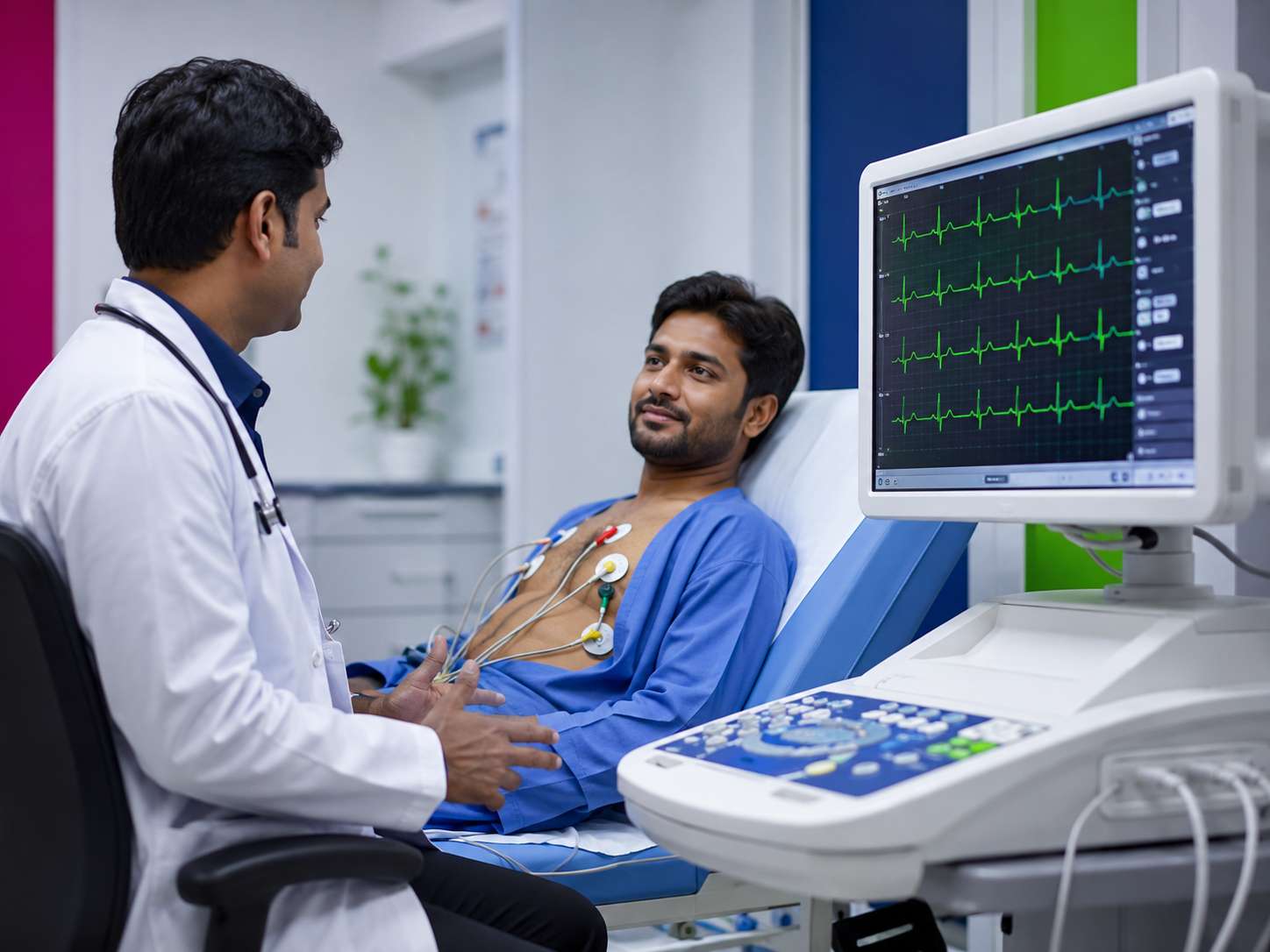 Aradhana Hospital Computerized ECG