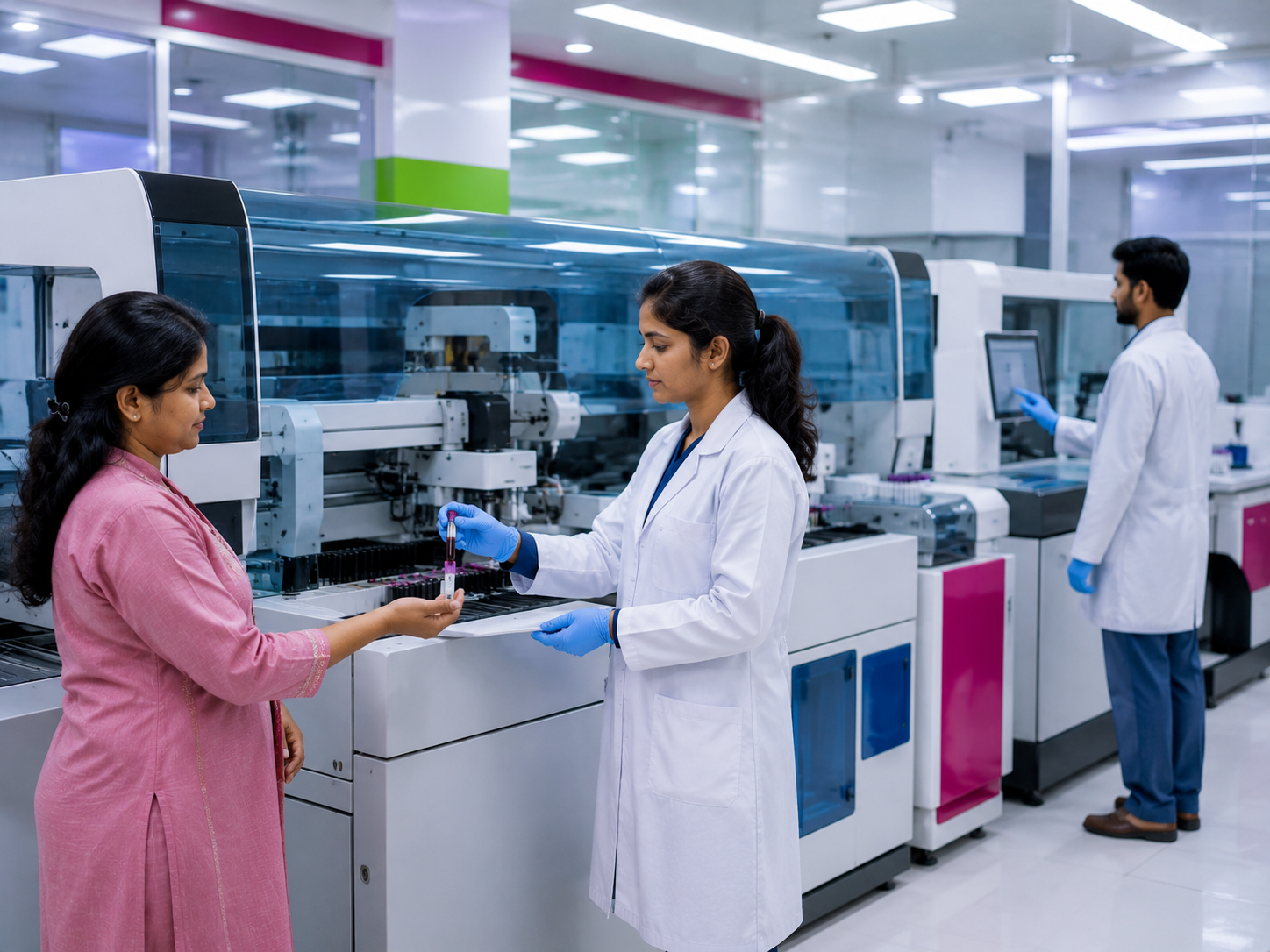 Aradhana Hospital Fully Automated Laboratory