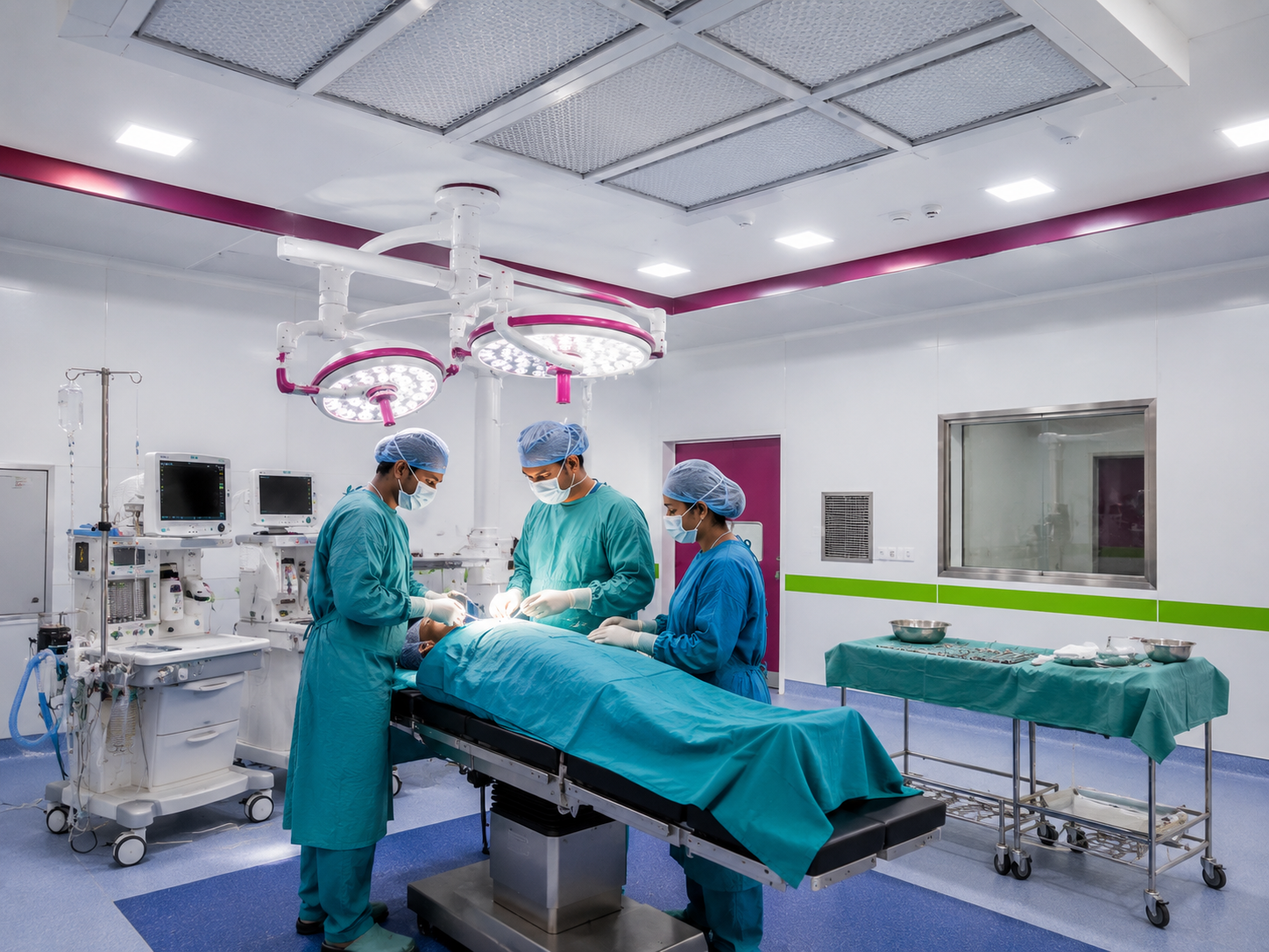 Aradhana Hospital HEPA Filter OT Complex