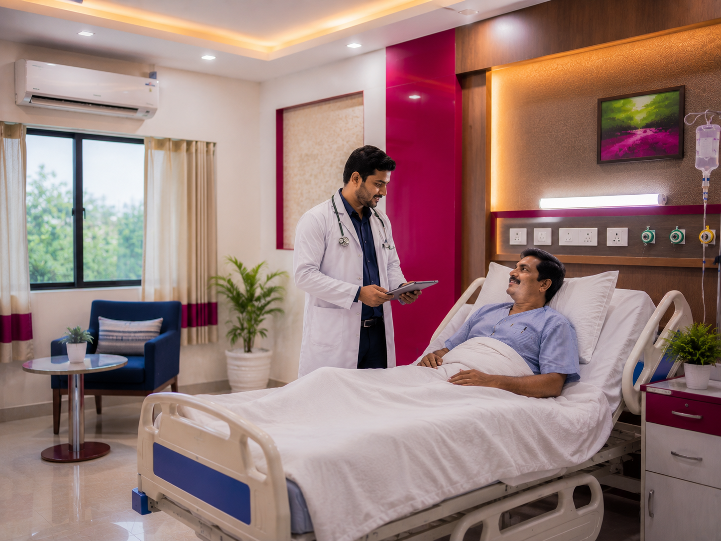 Aradhana Hospital Private Rooms