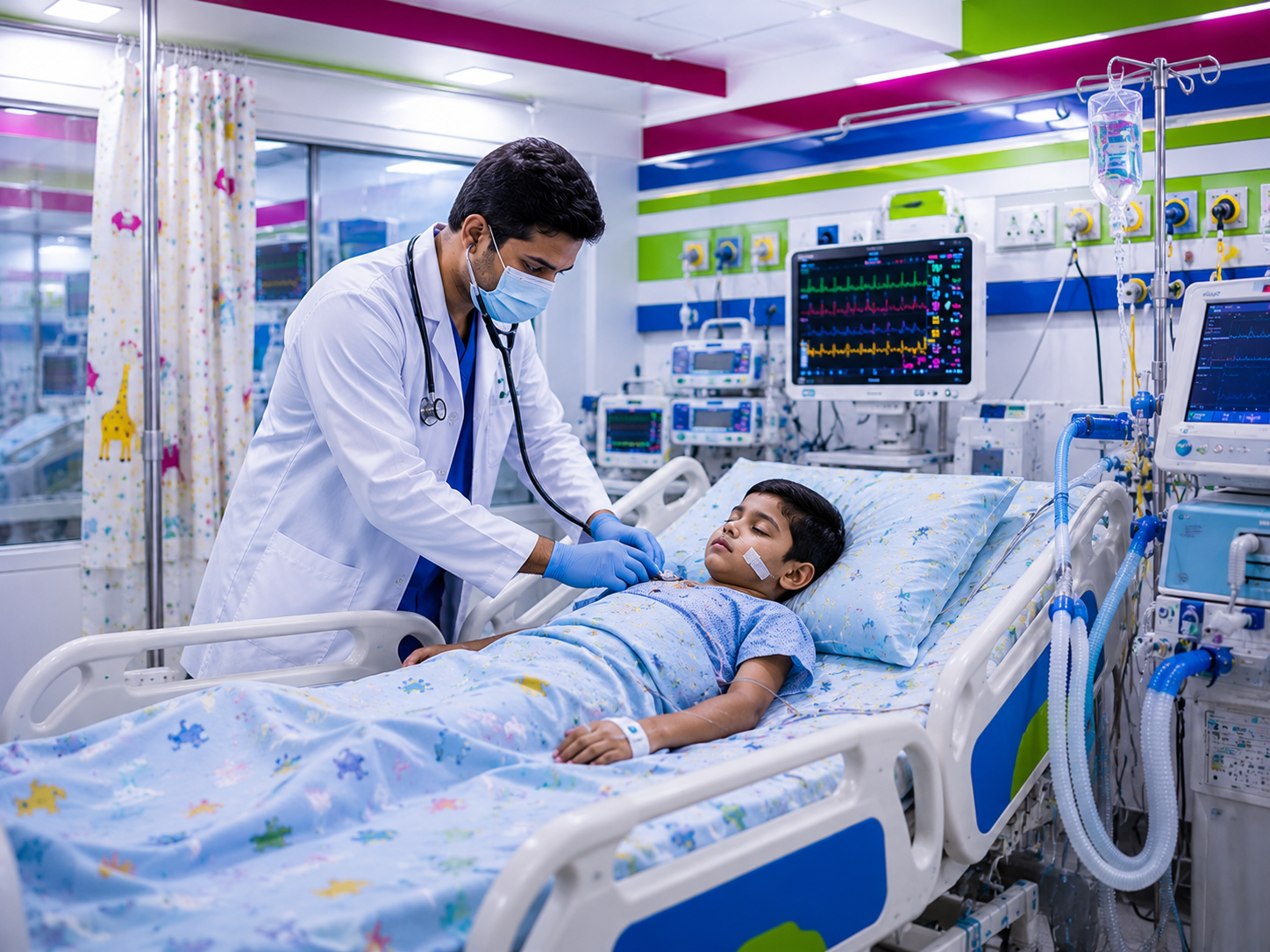 Aradhana Hospital Pediatric Intensive Care Unit