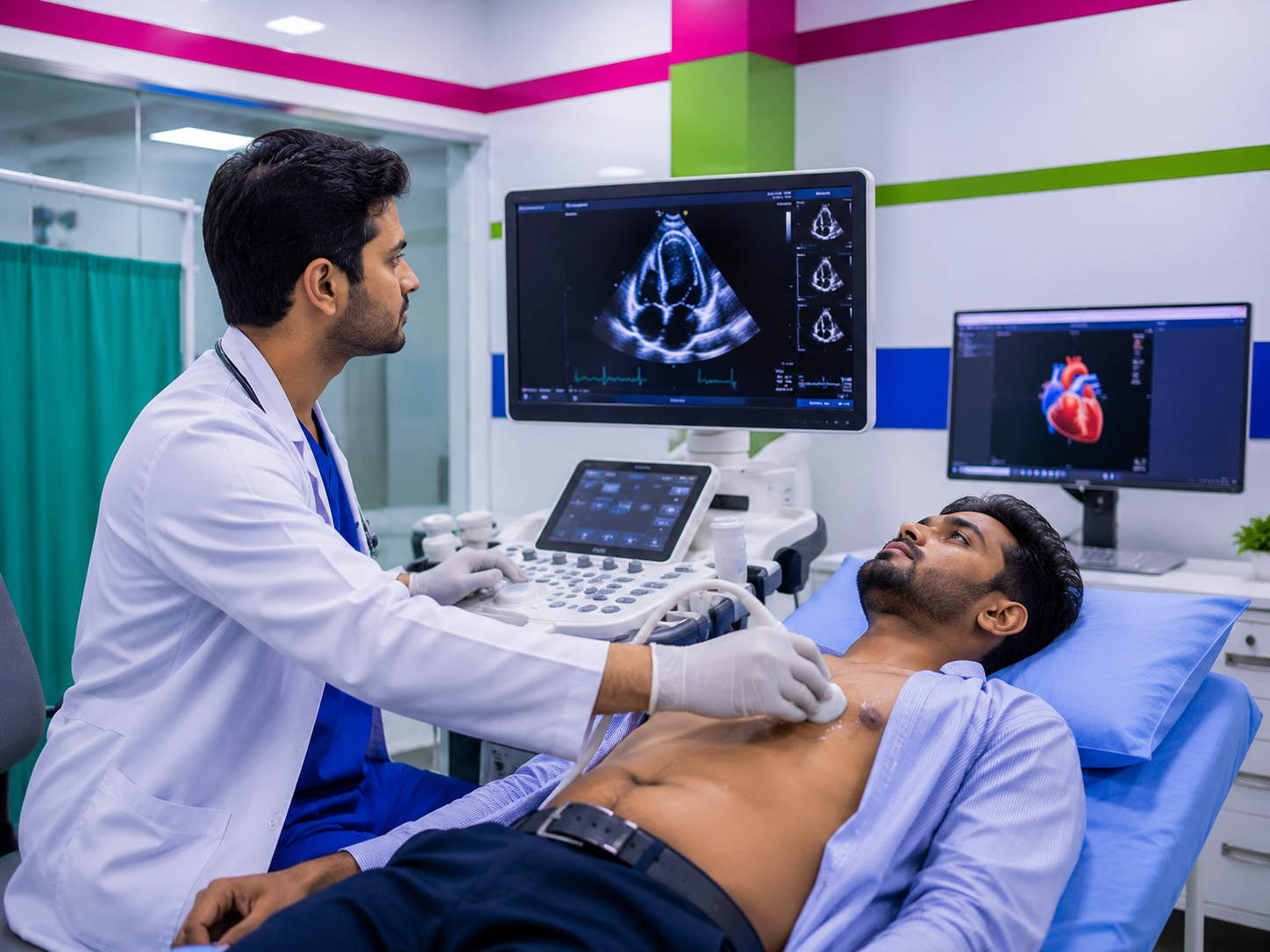 Aradhana Hospital 2D Echocardiography